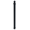 Dekorativ puller | Serie 484B | � 82 mm | fastmonteret, til indst�bning i beton med jordanker, total l�ngde ca. 1300 mm | uden l�s | med 2 �jer